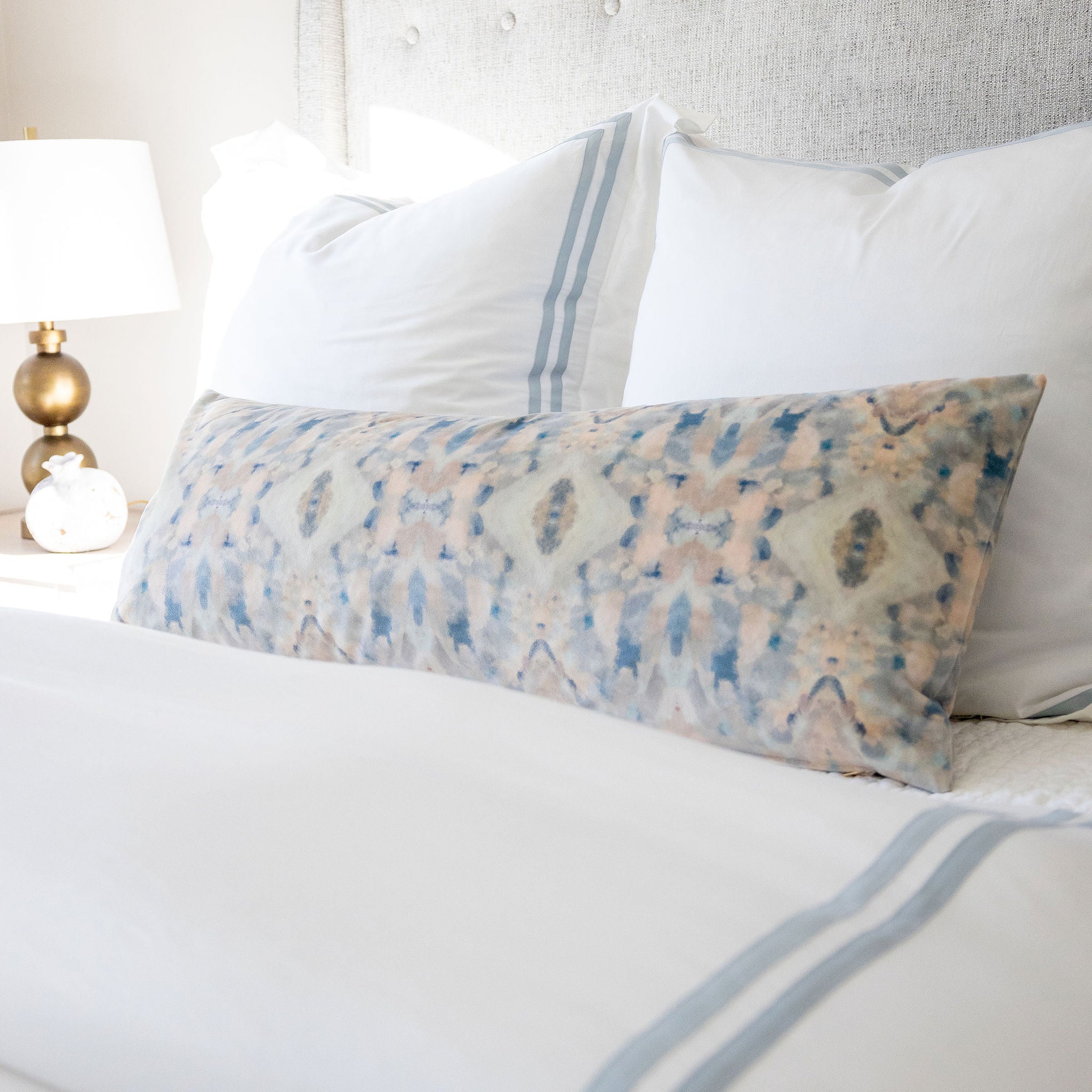 Handmade Luxury Bolster Pillow - Truett Designs