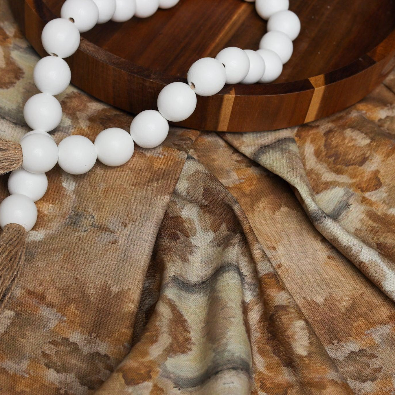 Cognac Trees Fabric - Truett Designs