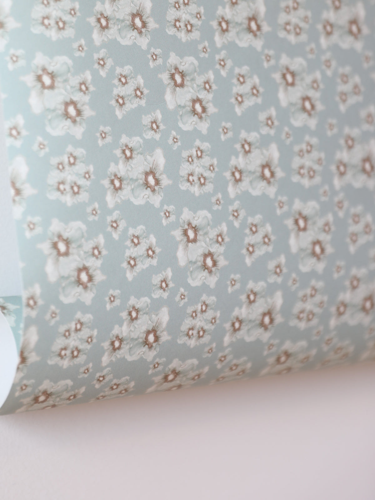 Cottage Garden luxury wallpaper with a small-scale floral pattern inspired by traditional English gardens, ideal for custom interiors, refined bedrooms, charming powder rooms, tailored living spaces, and luxury residential design projects.