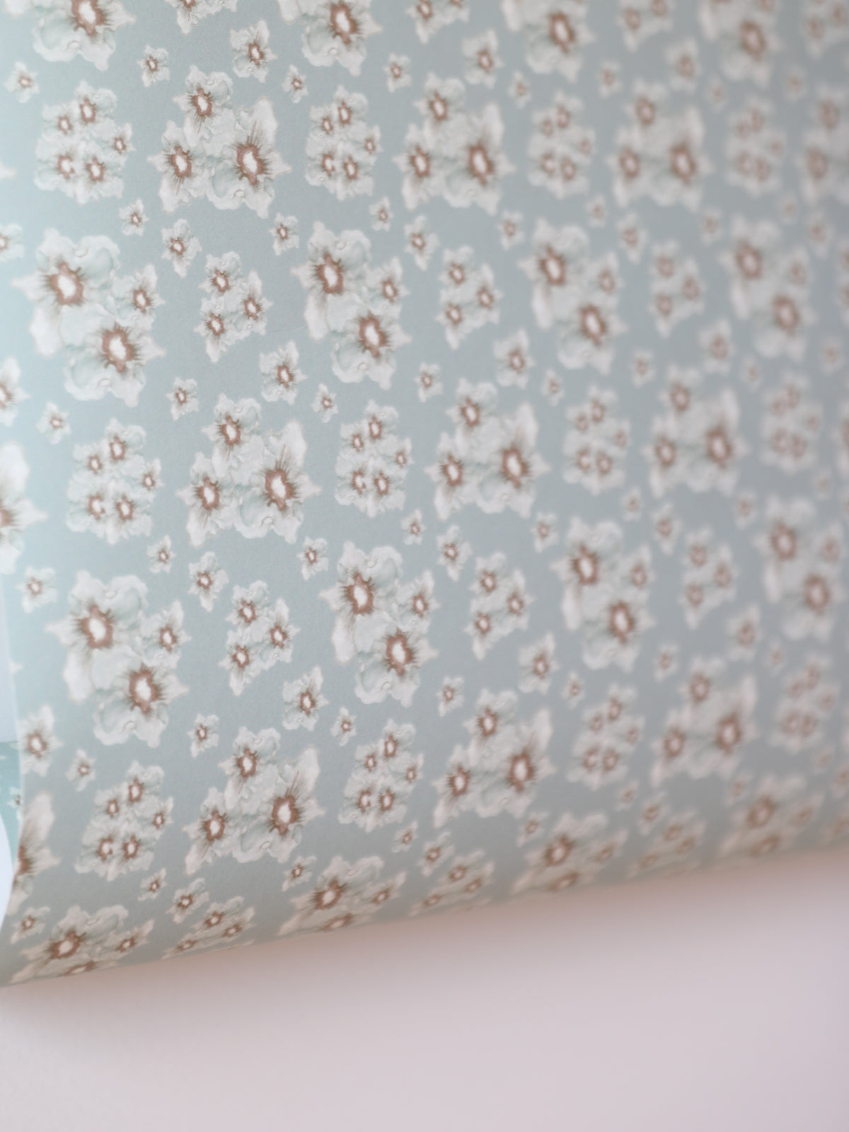 Cottage Garden luxury wallpaper with a small-scale floral pattern inspired by traditional English gardens, ideal for custom interiors, refined bedrooms, charming powder rooms, tailored living spaces, and luxury residential design projects.
