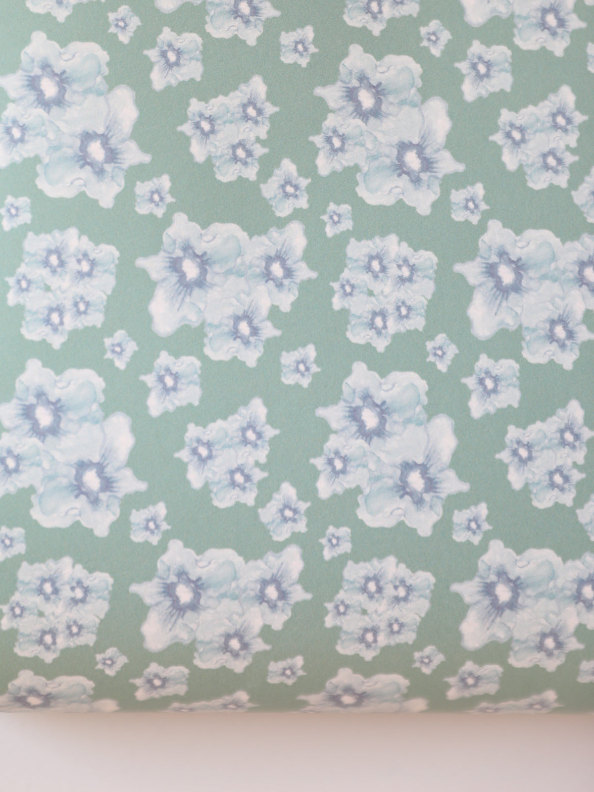 Cottage Garden luxury wallpaper with a small-scale floral pattern inspired by traditional English gardens, ideal for custom interiors, refined bedrooms, charming powder rooms, tailored living spaces, and luxury residential design projects.