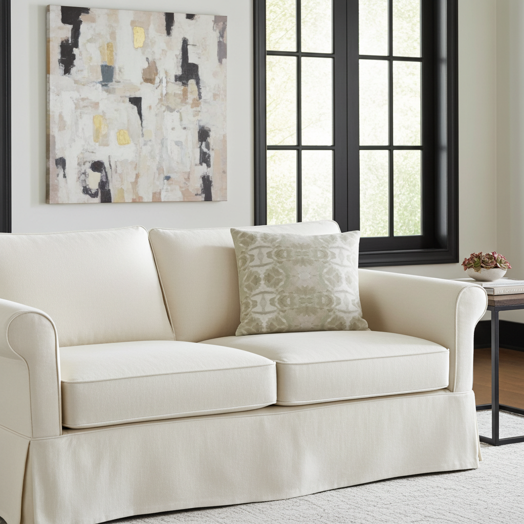 Trees Putty luxury decorative pillow featuring an abstract organic pattern in warm neutral tones, handcrafted in England for luxury living rooms, designer-curated interiors, modern traditional homes, and layered interior design projects.