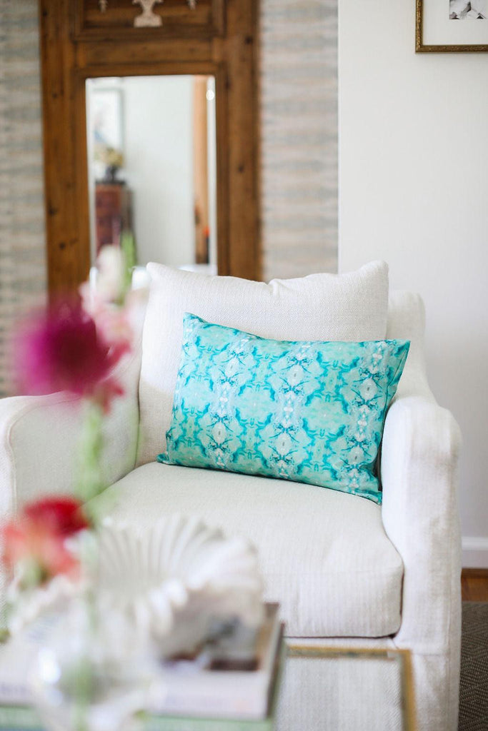 Geometric Circles- Teal - Truett Designs