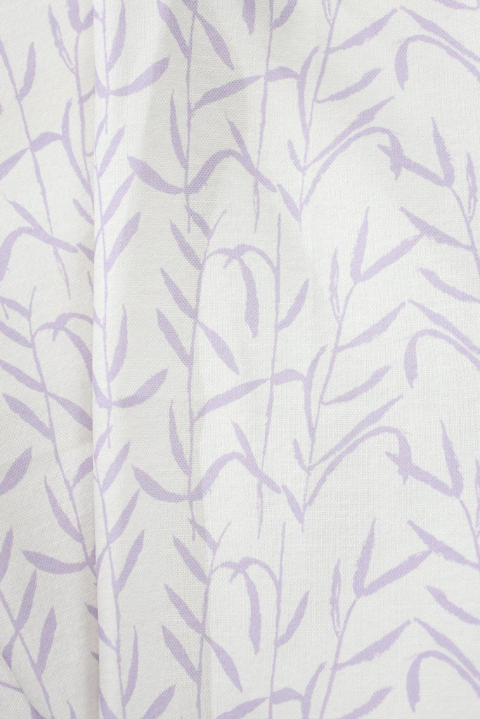 Botanic Hazy Lilac Luxury Fabric - Truett Designs