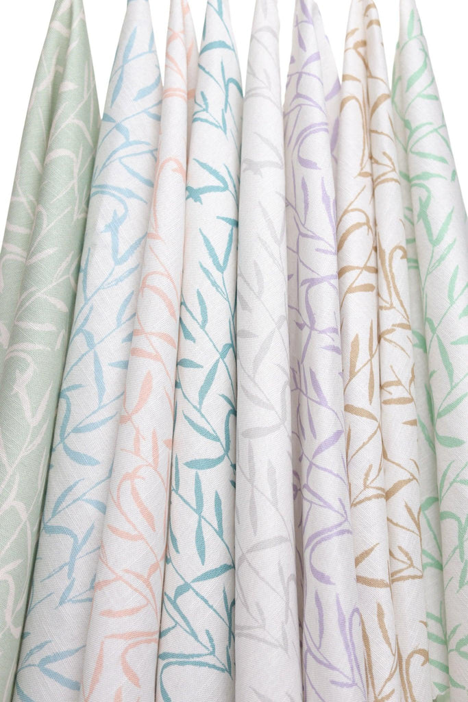 Botanic Hazy Lilac Luxury Fabric - Truett Designs