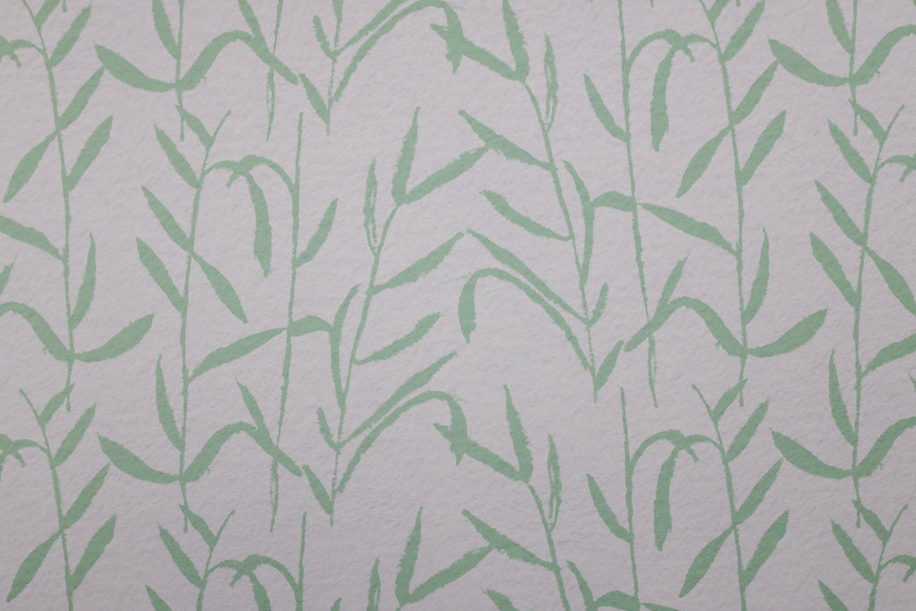 Botanic Mint Luxury Wallpaper - Truett Designs