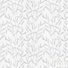 Botanic Platinum Luxury Wallpaper - Truett Designs