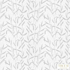 Botanic Platinum Luxury Wallpaper - Truett Designs
