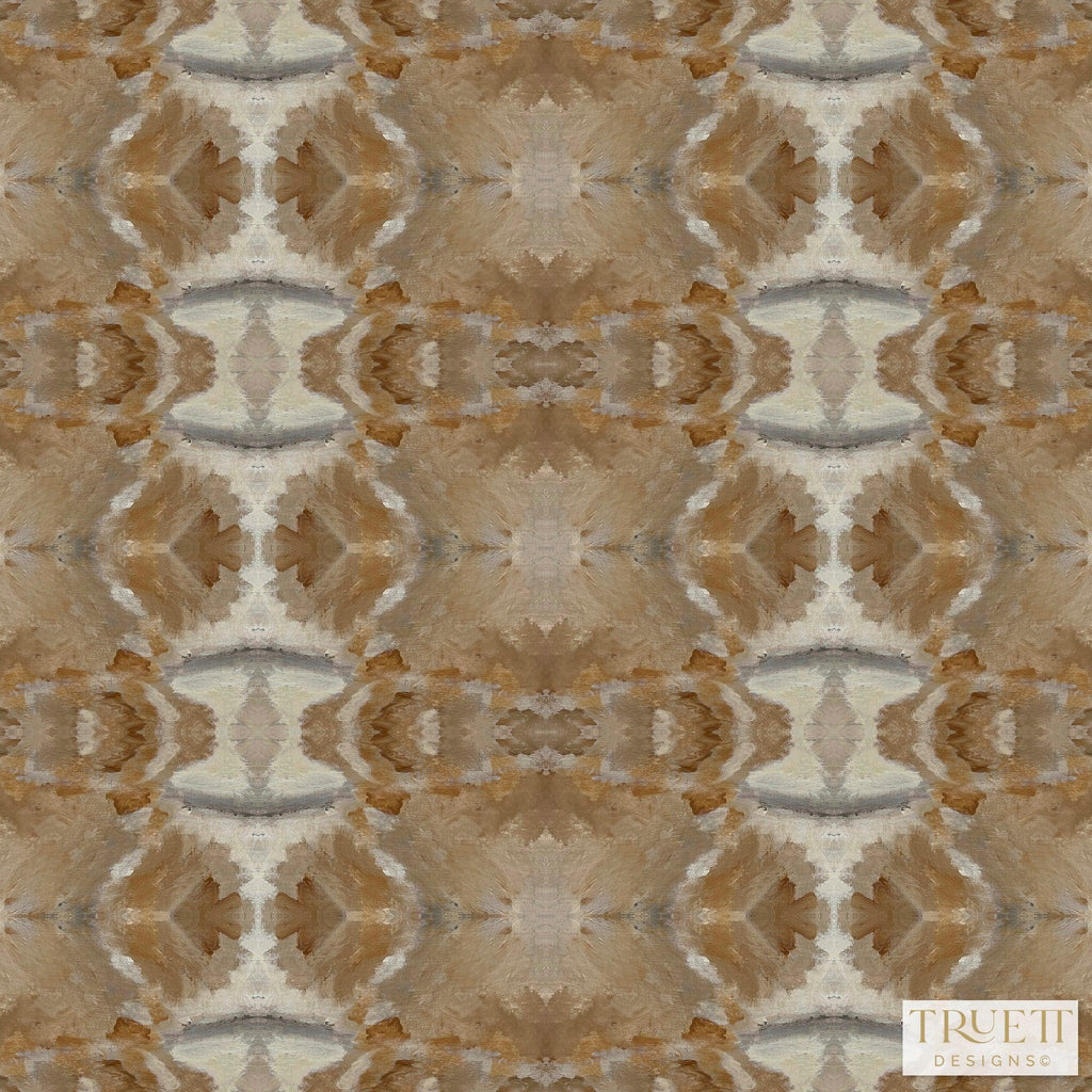 Cognac Trees Fabric - Truett Designs