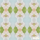 Flowering Dogwoods Light Blue Fabric - Truett Designs