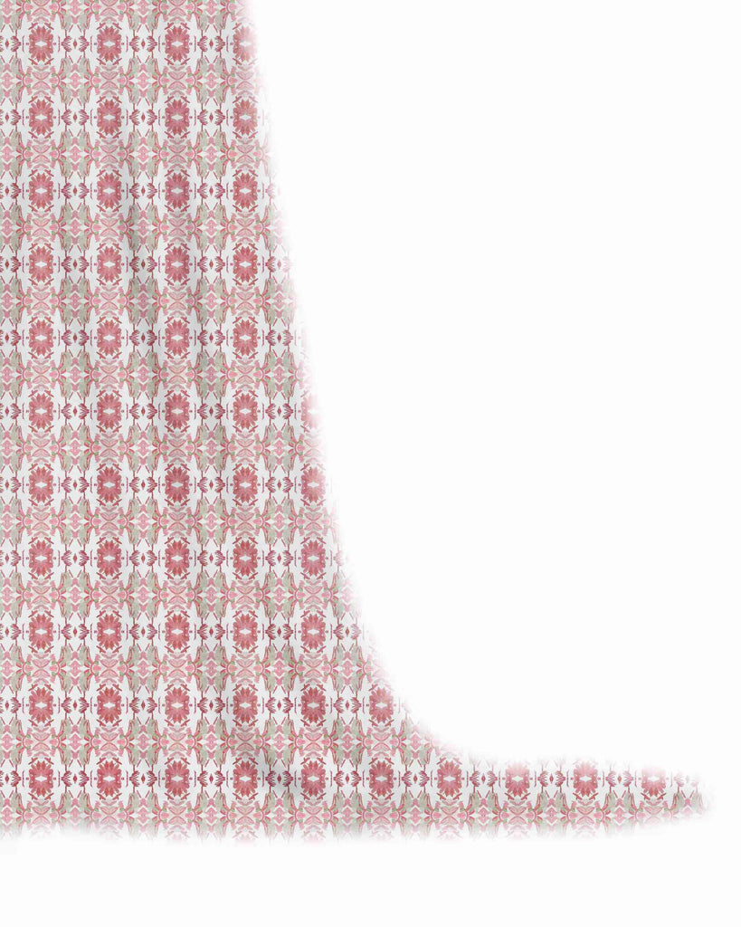 Strawberry Wildflowers I Fabric Small Repeat - Truett Designs