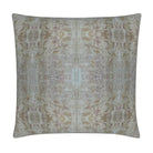 The Gardens Bronze Iris luxury decorative pillow featuring an abstract floral pattern with layered artistic movement and rich bronze, plum, and earthy tones, handcrafted in England for luxury living rooms, designer-curated interiors, thoughtfully layered spaces, and modern traditional homes.