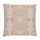 Trees Blush & Mocha Luxury Pillow by Truett Designs featuring an abstract botanical pattern inspired by oak leaves in soft blush pink and warm mocha brown. Handcrafted in England from sustainably printed designer fabric, this luxury decorative pillow adds warmth, texture, and layered elegance to sofas, beds, accent chairs, and window seats. Ideal for interior designers seeking artisan-crafted textiles, nature-inspired home décor, luxury throw pillows, and timeless accents for traditional, transitional, and 