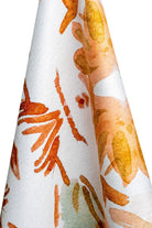 Orange Wildflowers I Fabric Large Repeat - Truett Designs