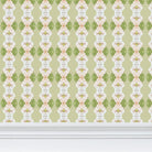 Flowering Dogwoods Fernwood Green Wallpaper - Truett Designs