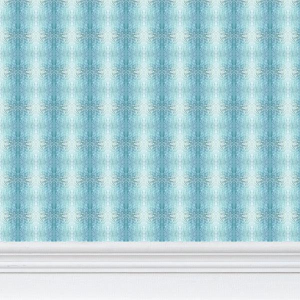 Painted Plaid Seaside Wallpaper - Truett Designs