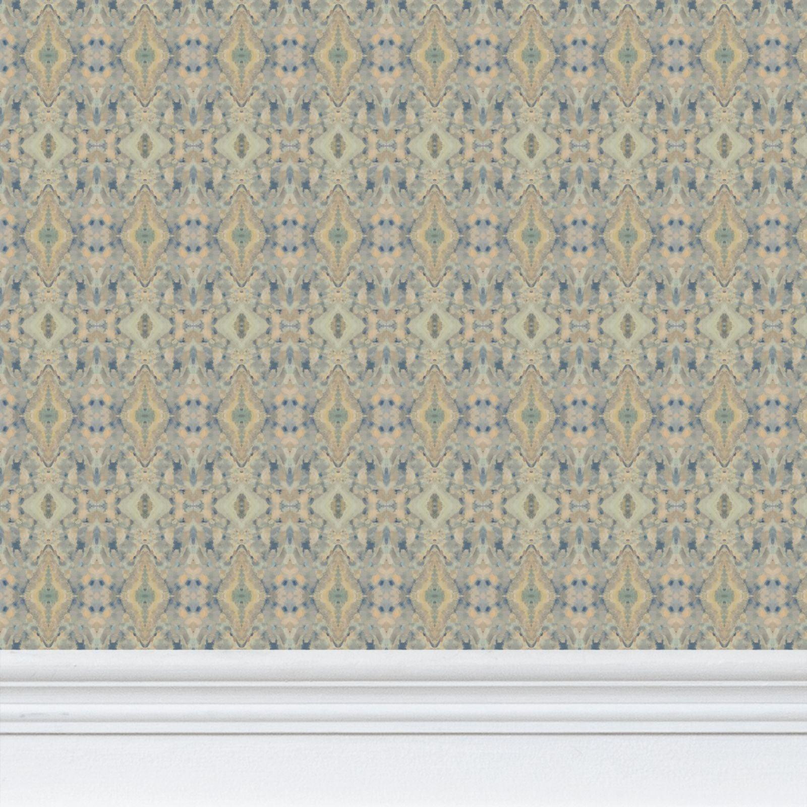 River Peace Luxury Wallpaper Small Repeat - Truett Designs